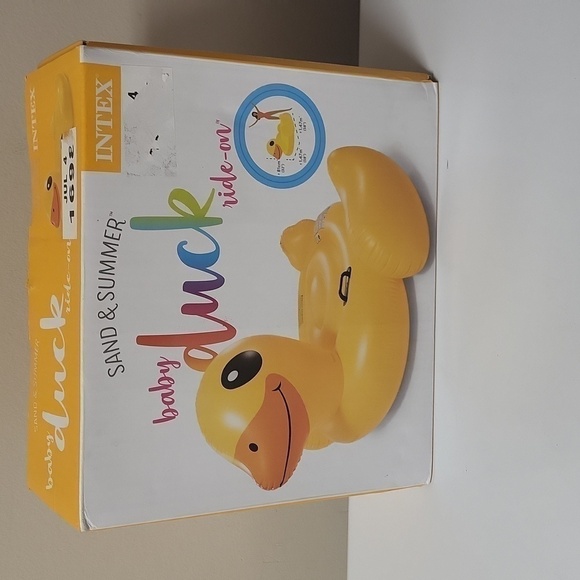 New intex Sand and summer  baby duck 🐤🐤 ride on - Picture 2 of 10